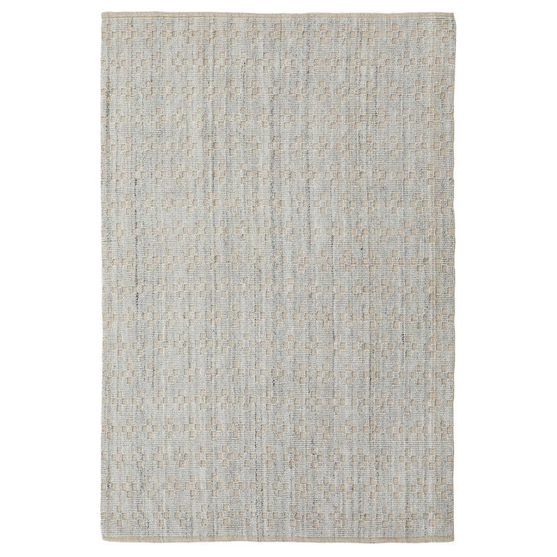 Terra by Obeetee Star Texture Rug - Oatmeal - 6' x 9'