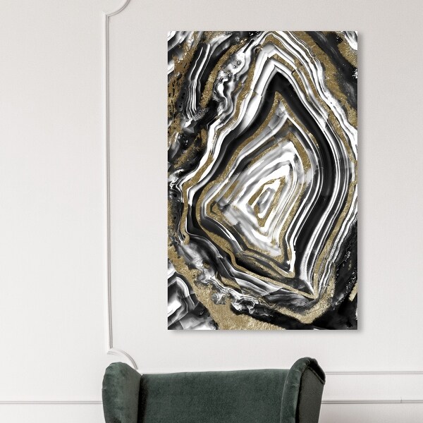 Oliver Gal 'RawGeo Adore' Abstract Wall Art Canvas Print
