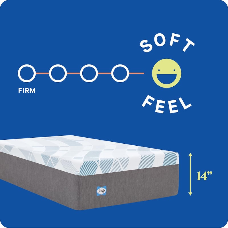 Sealy Dreamlife 14" Hybrid Mattress-in-a-Box