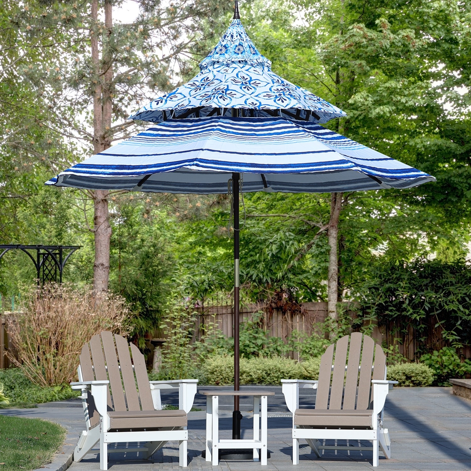 8'x11 patio umbrella 8' x 11' Single Vent Umbrella