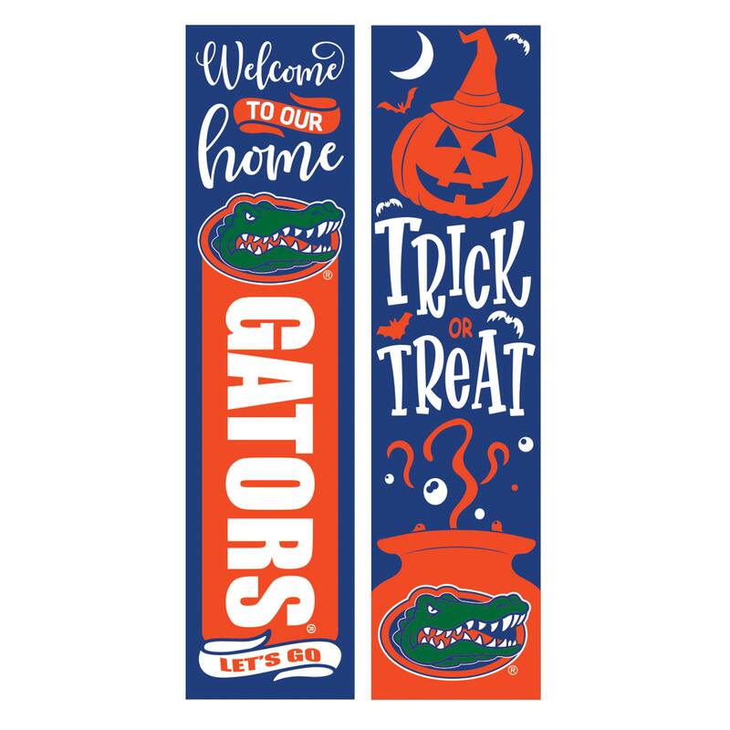 47" Double Sided Seasonal Porch Leaner, University of Florida - 47" x 11.25"