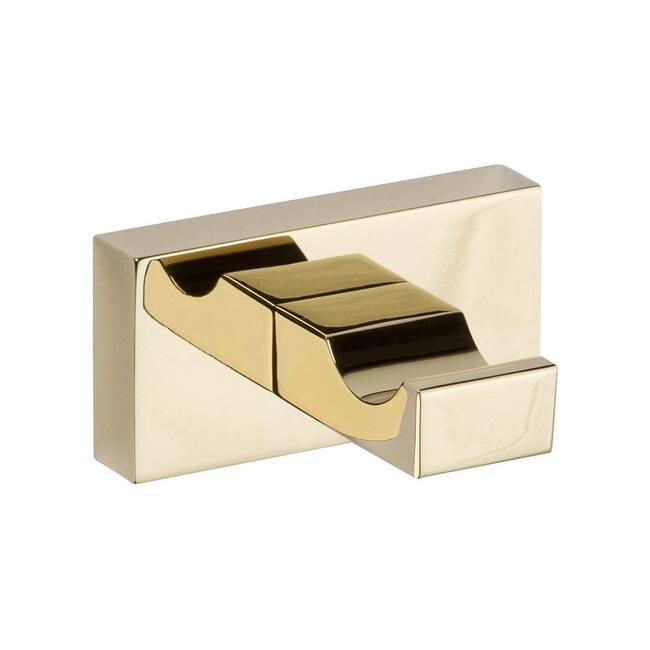 Atlas Homewares 1-3/4 Inch Projection Single Prong Robe and Coat Hook - French Gold
