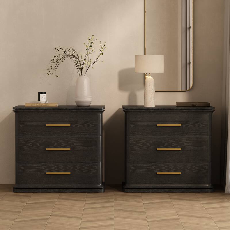 Clifford 2 Drawer Bedroom Nightstand