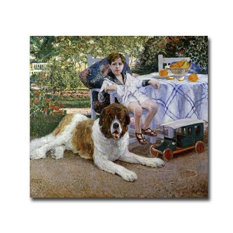Dos Buenos Amigos by Fernando Fader Gallery Wrapped Canvas Giclee Art (20 in x 24 in)