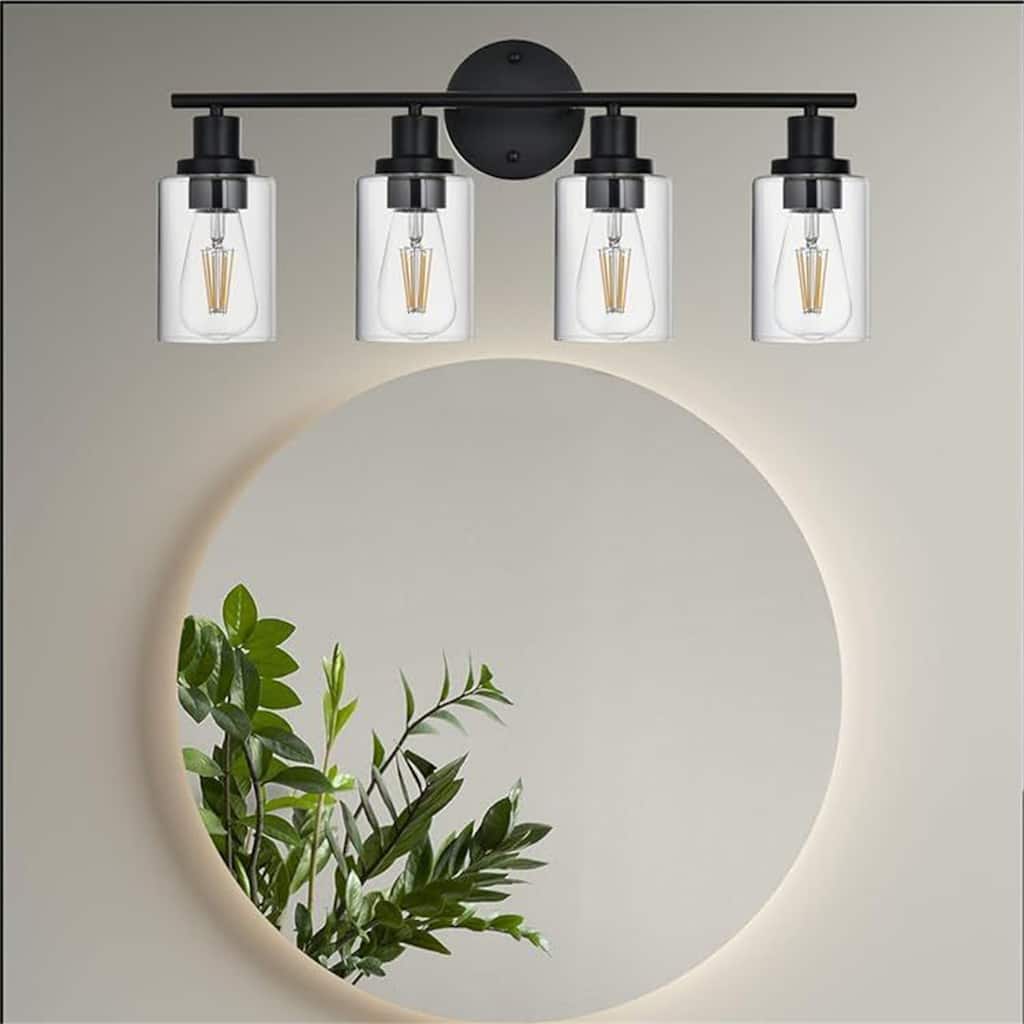 4-Light Bathroom Light Fixtures