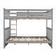 preview thumbnail 7 of 10, Elegant Full-Over-Full Bunk Bed