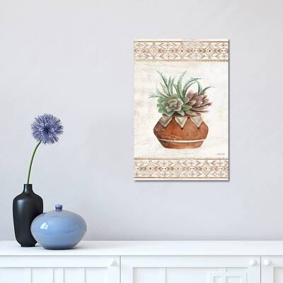 iCanvas "Southwest Terracotta Succulents II" by Cindy Jacobs Canvas Print
