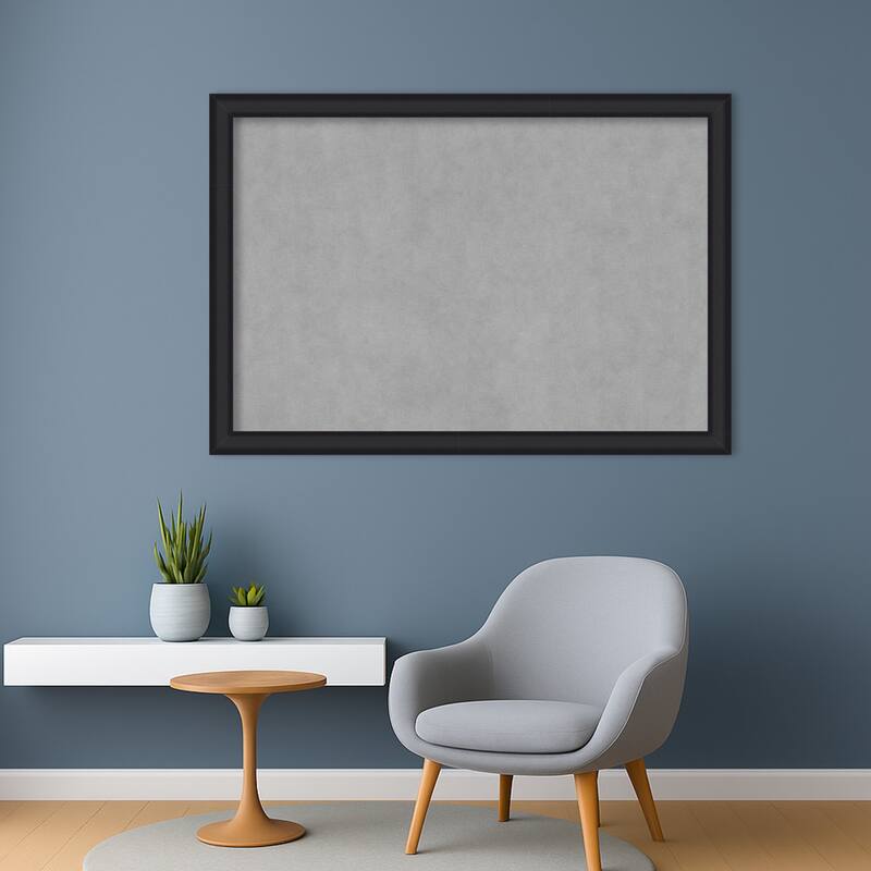 Amanti Art Oliver Black Narrow Framed