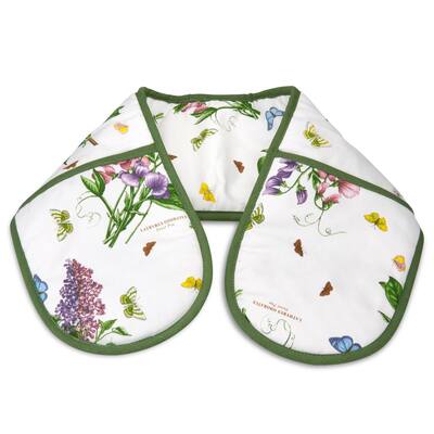 Pimpernel Botanic Garden Double Oven Glove - 7 inch x 35 inch