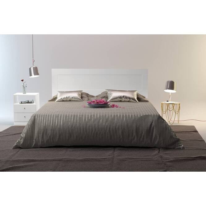 Midtown Concept Headboard Platform Bed Room Furniture MDF Wood Wall Mount Panel Headboard for Queen and Full Bed