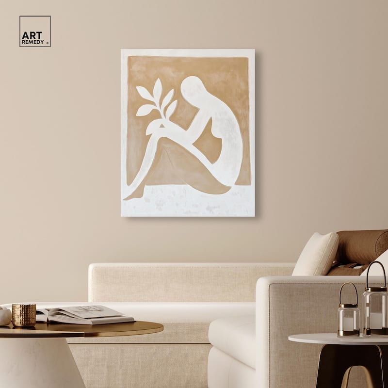 Pale Sentinel Canvas by Art Remedy, Gallery Wrapped