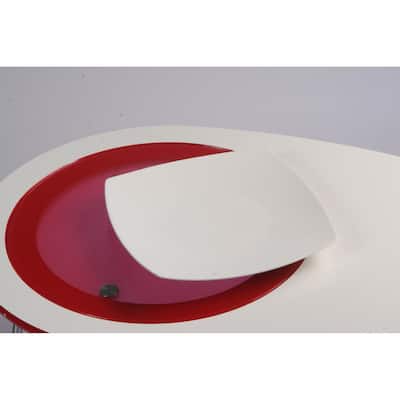 Red Vanilla Square Salad Plate 8" (Set of 6)