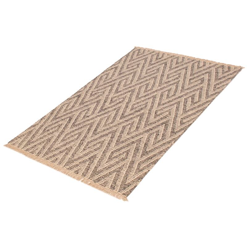 Marrakech Cream Kilim 5'1" x 7'11" - 5'1 x 7'11