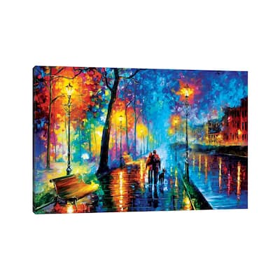 iCanvas "Melody Of The Night" by Leonid Afremov Canvas Print