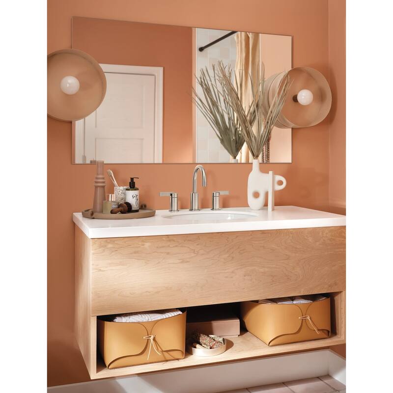 Moen TV6222 Cia 1.2 GPM Widespread Bathroom Faucet with Pop-Up Drain