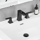preview thumbnail 8 of 34, Double Handle Three-Hole Bath Waterfall Faucet with Drain