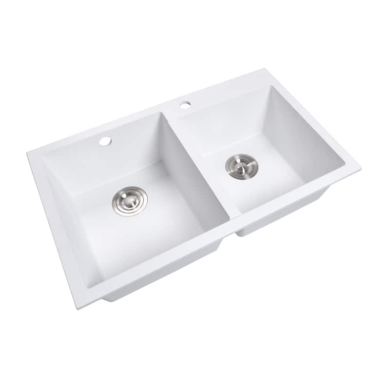 Undermount Double Bowl Kitchen Sinks In Various sizes