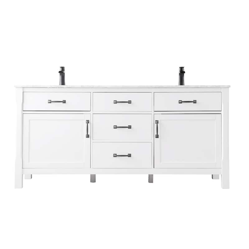 Altair Maribella Double Bathroom Vanity Set