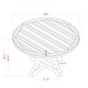 preview thumbnail 12 of 18, Furniture of America Sylmer Farmhouse 54-inch Round Dining Table
