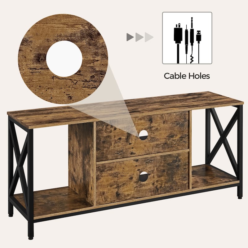 Yaheetech 55" W TV Stand TV Console Table for Living Room