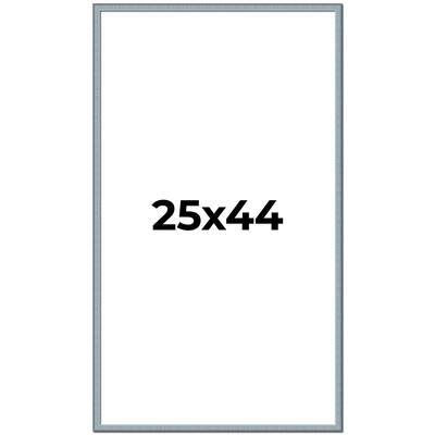 25x44 Frame Rustic Sky Blue Solid Wood Picture Frame | 0.75 Inch