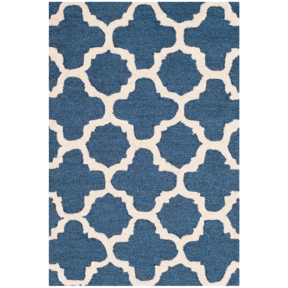 SAFAVIEH Handmade Cambridge Touria Modern Moroccan Wool Rug