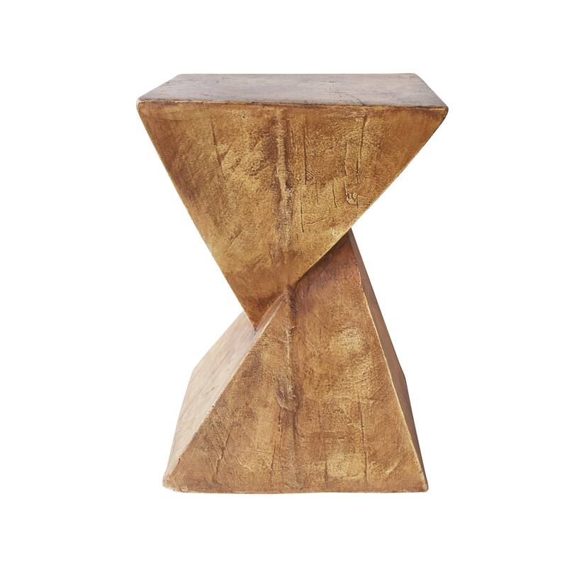 Tess Outdoor Lightweight Concrete Accent Table by Christopher Knight Home