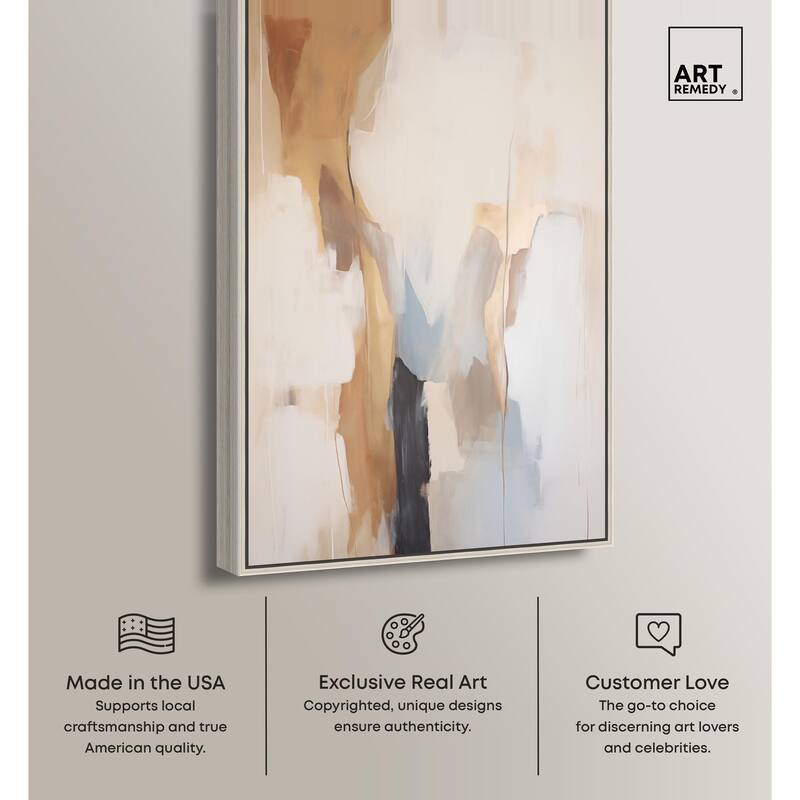 Sandstone Stillness II Canvas by Art Remedy