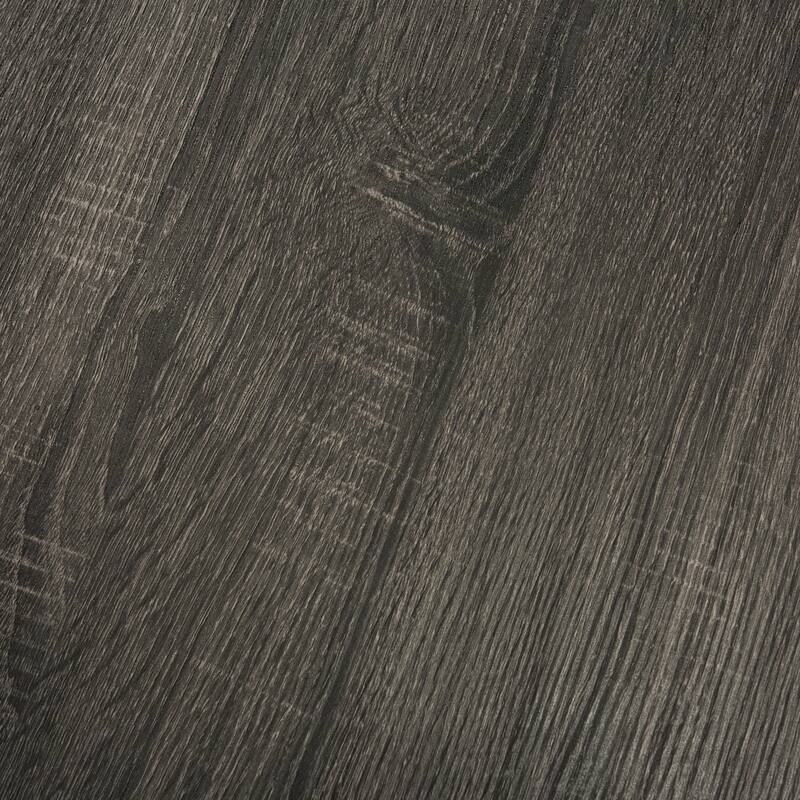 SAFAVIEH Cursten Rustic Dark Grey Round Coffee Table - 33" x 33" x 15"