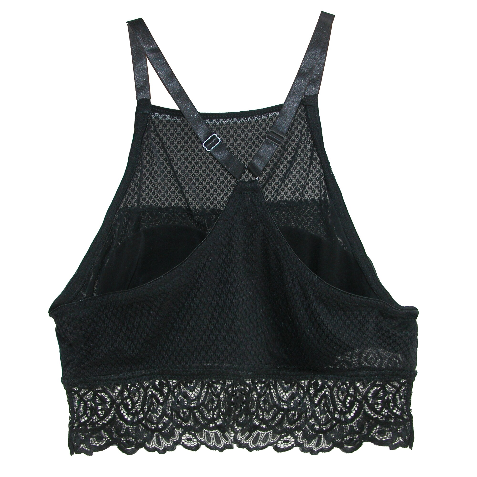 plus size high neck bralette