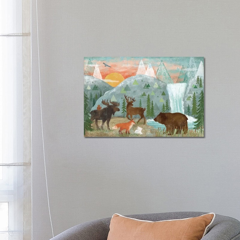 iCanvas "Woodland Forest I" by Veronique Charron Canvas Print - 18x26x1.5