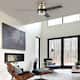 Aurora 52-inch Indoor Smart Ceiling Fan with Wall Control, Light Kit Included, Works with Alexa/Google Home/Siri