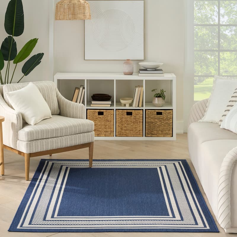 Nourison Horizon Indoor/Outdoor Geometric Area Rug