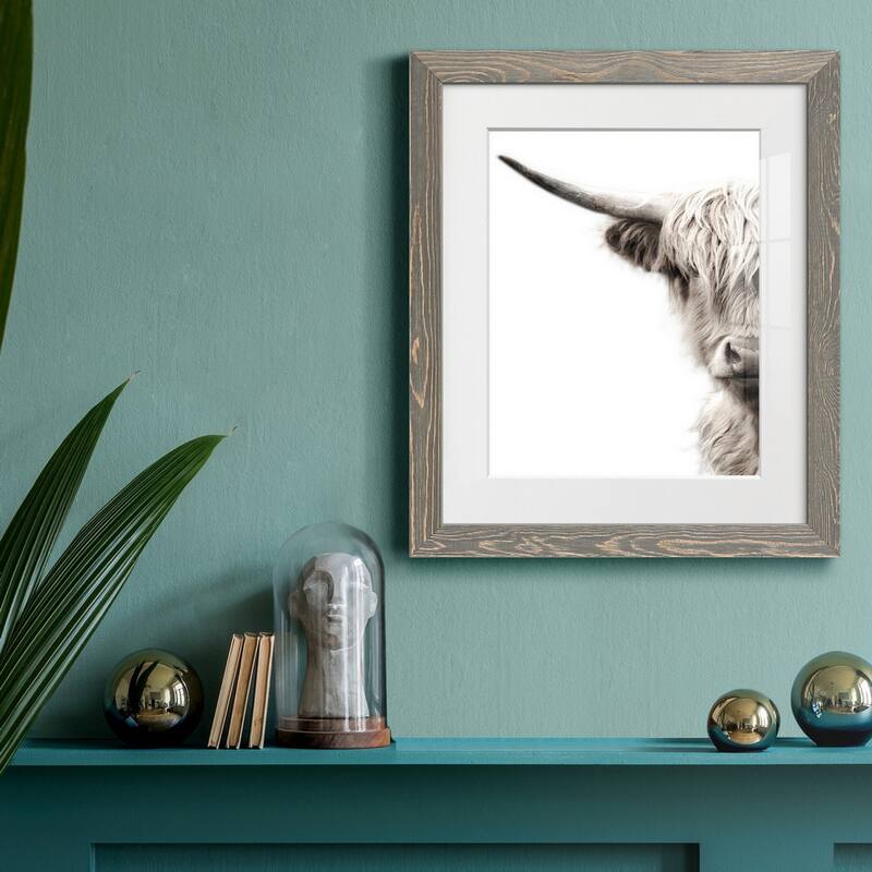 Highland Cattle-Premium Framed Print - Ready to Hang