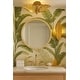 preview thumbnail 7 of 6, Varaluz Banana Leaf 3-Light Semi-Flush Wall Sconce