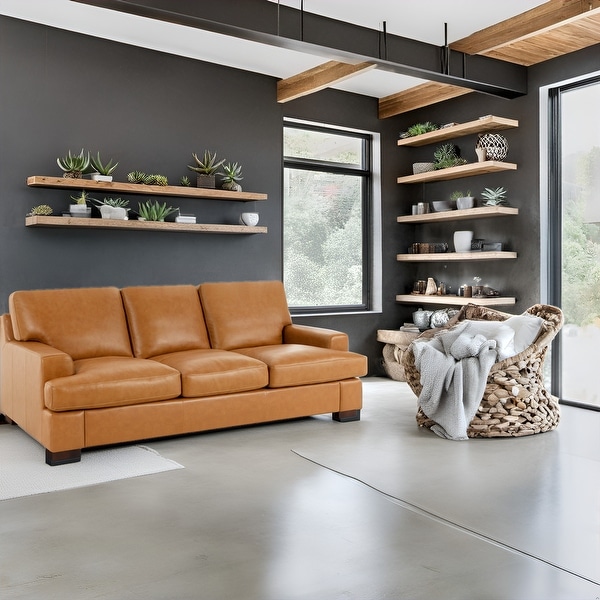 4 cushion leather sofa clearance