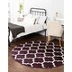 preview thumbnail 64 of 66, Contemporary Akiva Collection Area Rug 6' Round - Purple