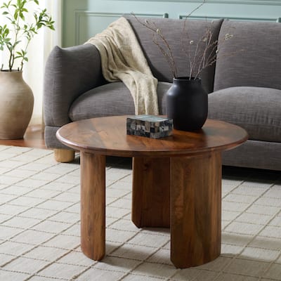 SAFAVIEH Home Bari Wood Coffee Table - 30"W x 30"D x 30"H