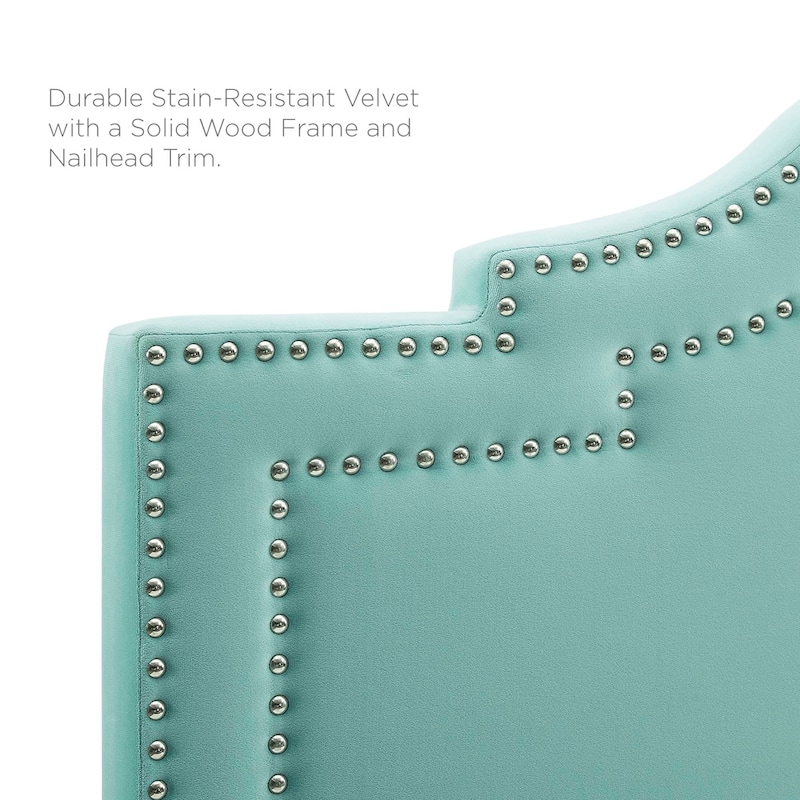 Adelaide Performance Velvet King Platform Bed