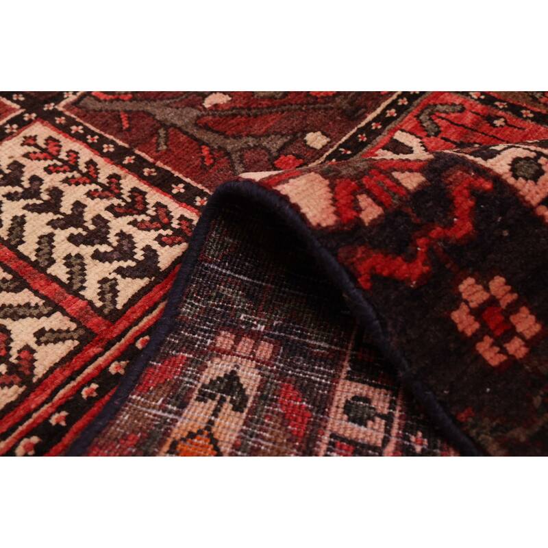 ECARPETGALLERY Hand-knotted Kayseri Vintage Red Wool Rug - 6'1 x 8'9