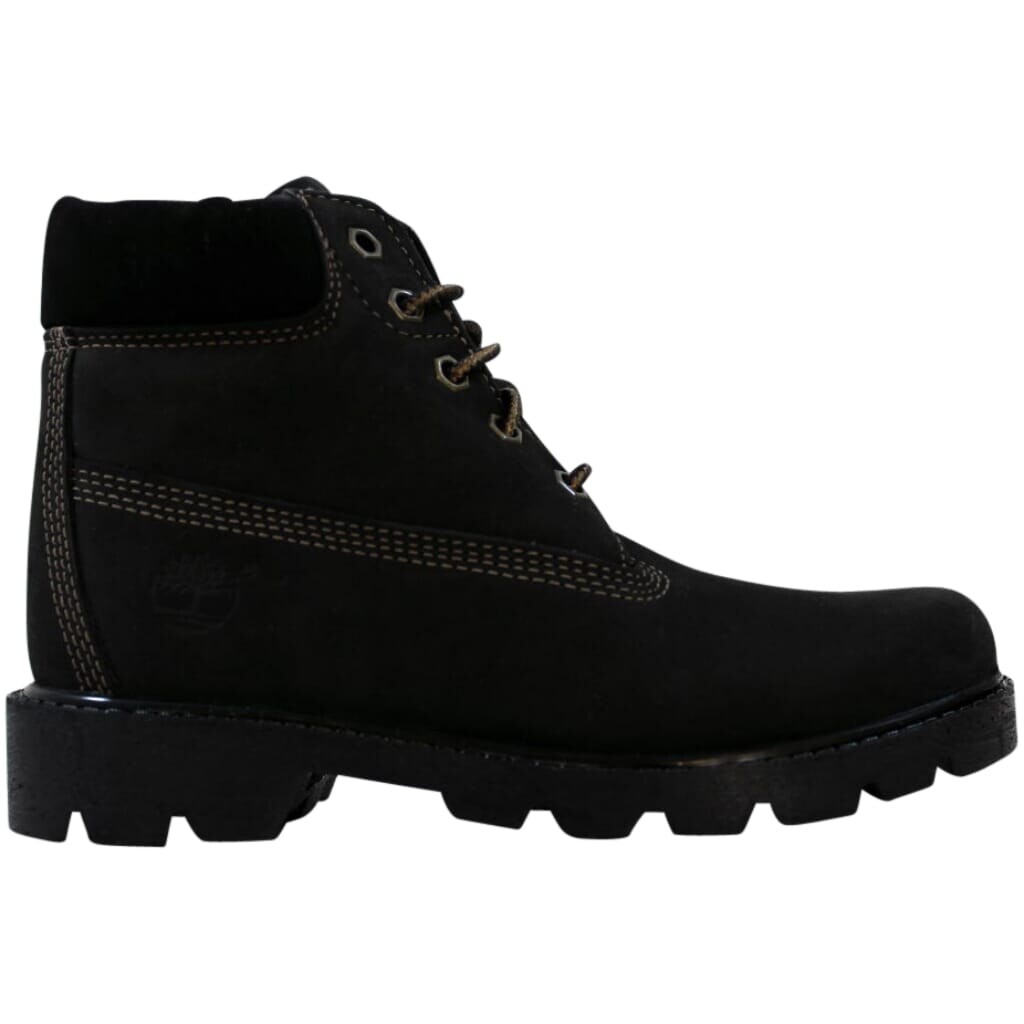 timberland classic 6 in waterproof boot black nubuck