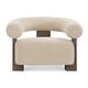 preview thumbnail 1 of 6, Uttermost Lennox Shearling Accent Chair