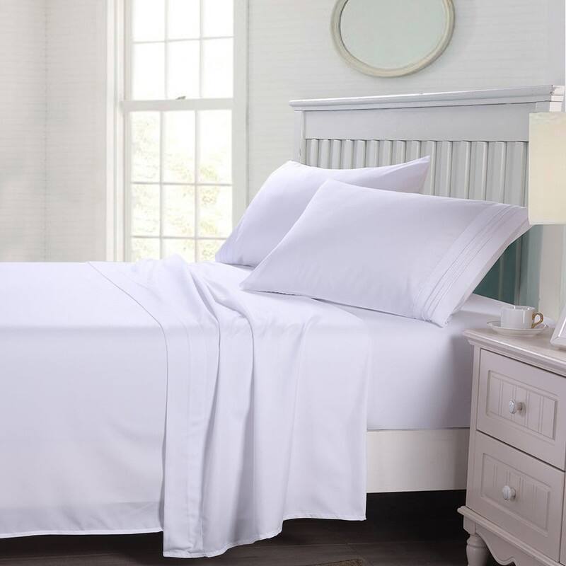 A1HC 100% Organic Cotton Flat Sheet, 300 TC GOTS Certified , Fair Trade Certified, Oeko-TEX Certified, Soft & Silky Sateen Weave