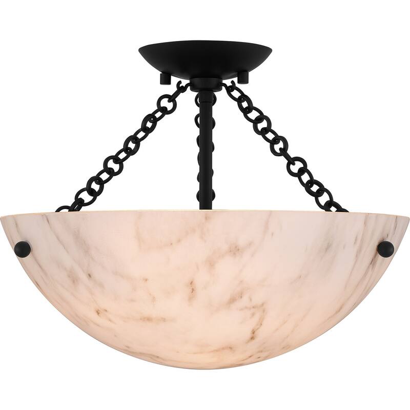 Quoizel Semi-Flush Mount 3-Light Semi-Flush Mount