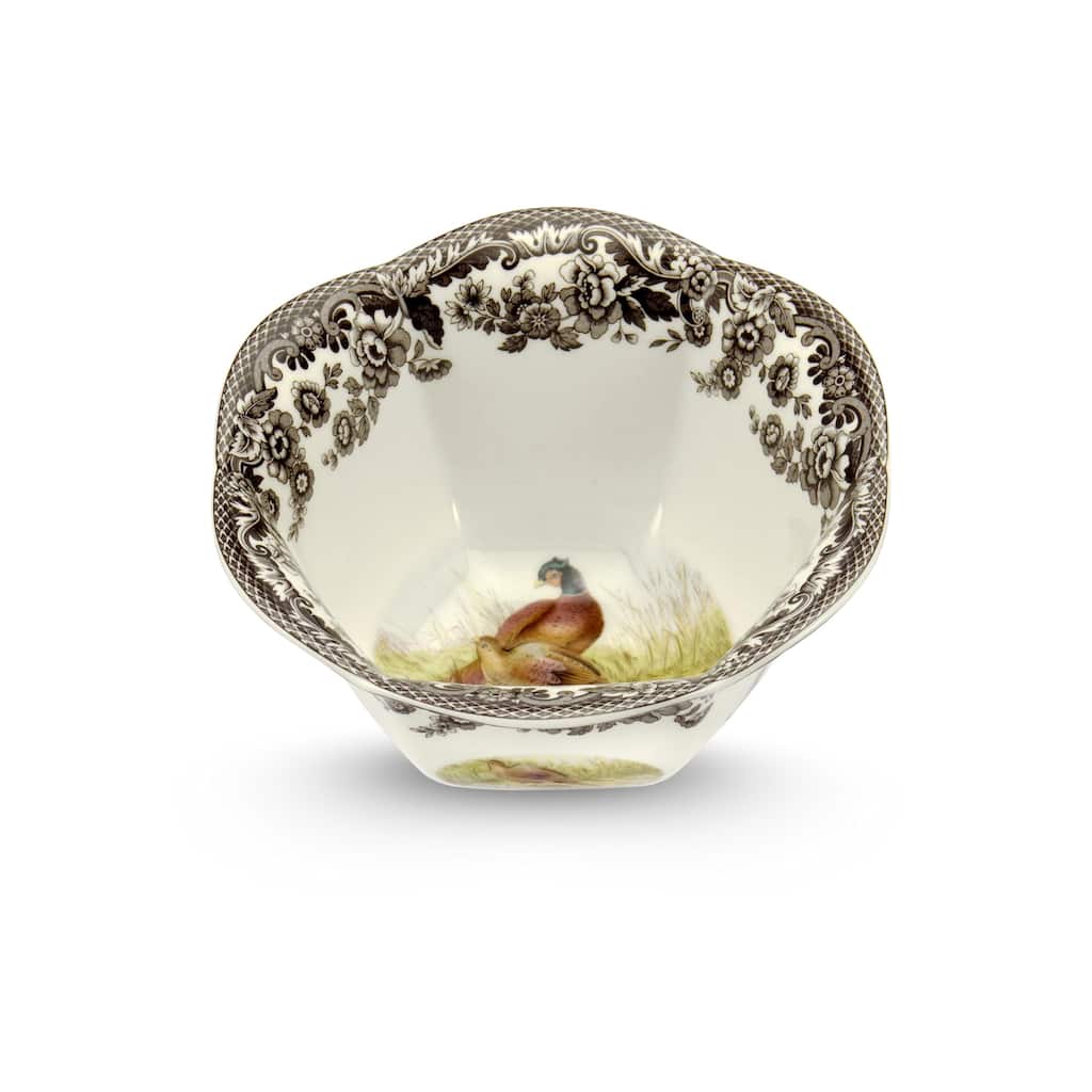 Spode Woodland 6 in Nut Bowl Assorted Animal - 6 Inch