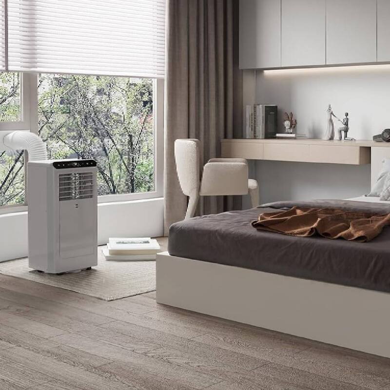 8000 BTU Portable Air Conditioner for 350 Sq.Ft. Home, Office - N/A