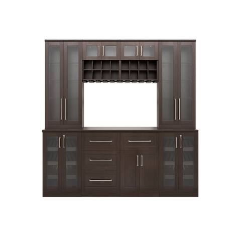 NewAge Products Home Bar 9-Piece Cabinet Set