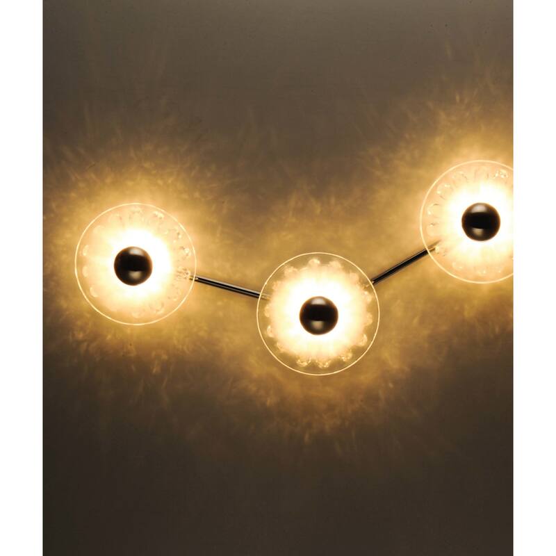 Studio M SM23874 Peony 4 Light 40" Wide LED Abstract Linear Pendant