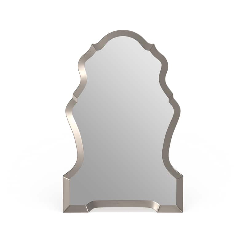 Allan Andrews Silver Nadia Wall Mirror