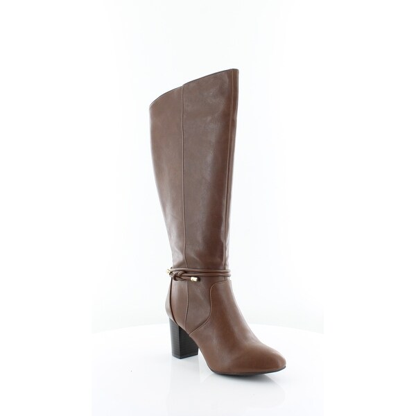 Alfani Womens giliann Closed Toe Knee High Fashion Boots Size 11.0 congac